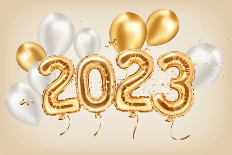 De allerbeste wensen voor 2023
