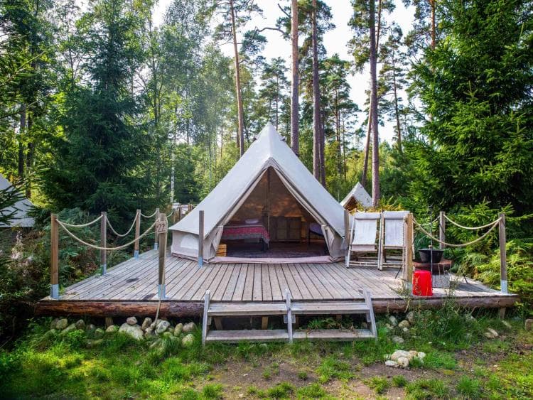 Glamping Zweden - Norraryds Camping foto 1